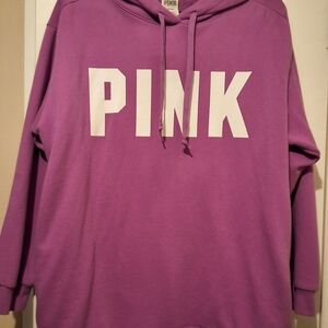 PINK Victoria's Secret Lavender Hoodie Sweater